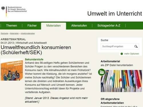 Oberfläche einer Internetseite.